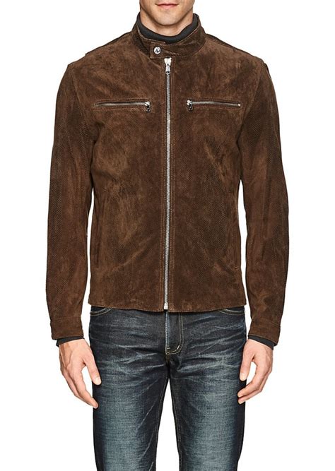 michael kors suede moto jacket men|michael kors black moto jacket.